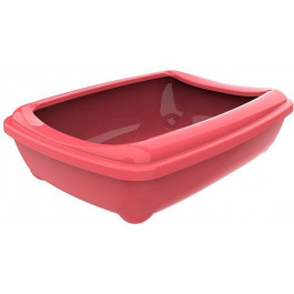   Moderna Туалет  Arist-O-Tray Jumbo з бортиком для котів 57x43x16 см кораловий (58948)