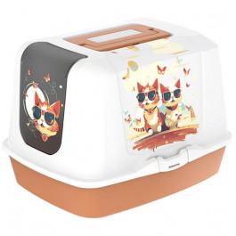   Moderna Trendy Cat Indy & Louise туалет закритий для котів, 58 см х 45 см х 42 см (5412087022564)