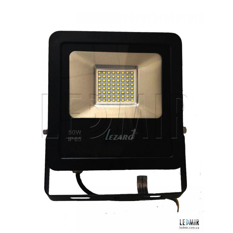 Lezard Светодиодный прожектор 50W, IP65 6500K 4000Lm (PAL6550) - зображення 1