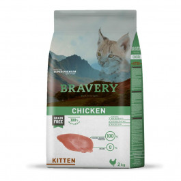   Bravery Kitten Chicken 2 кг 8436538947722