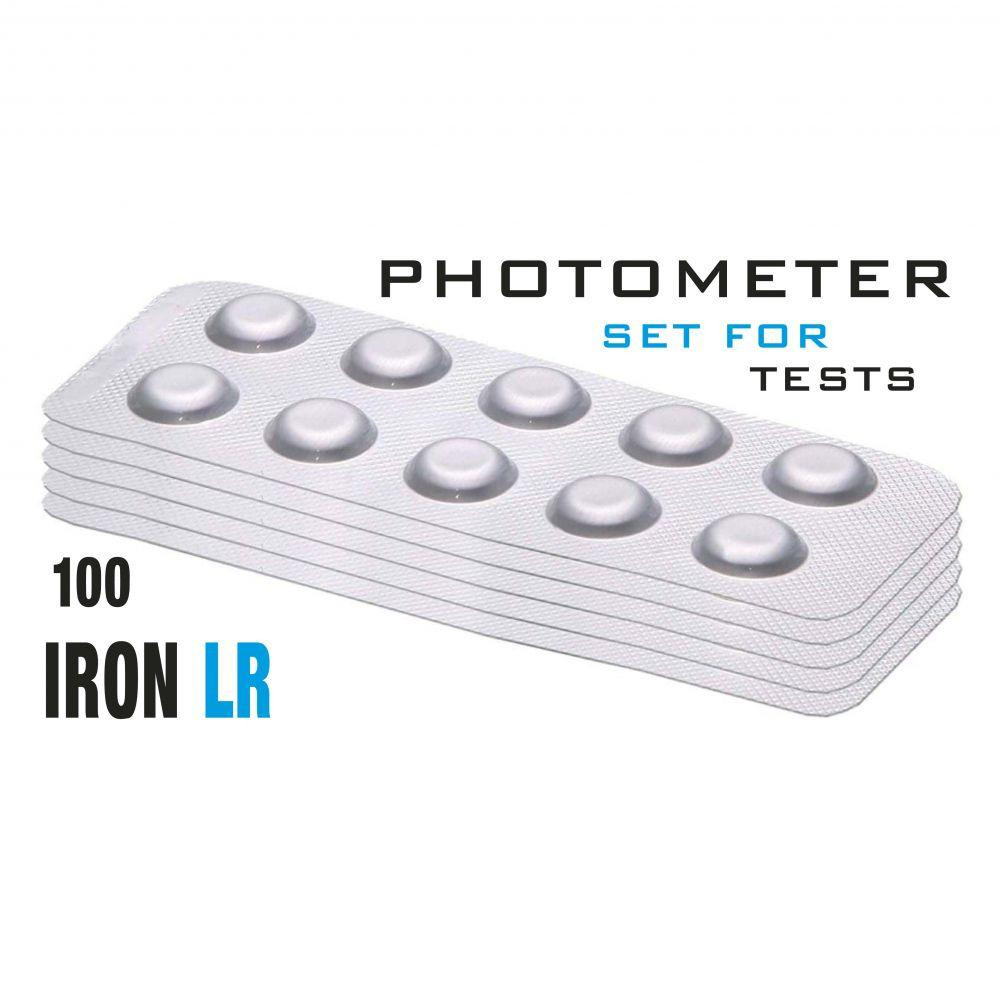  Реагенти Iron LR (Залізо, 0 - 1 мг/л) 100 піг/уп. (10 піг/шт) Photometer/Comporator - зображення 1