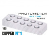  Реагенти Copper 1 (Мідь 0 - 5 мг/л) 100 піг/уп. (10 піг/шт) Photometer/Comporator - зображення 1