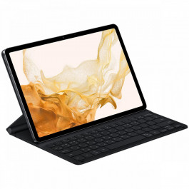   Samsung Book Cover Keyboard Slim Galaxy Tab S7/S8, Black (EF-DT630BBEG)