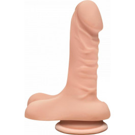   Doc Johnson 8 Inch Ultraskyn Super D Dildo in Vanilla, Телесный (SO1571)