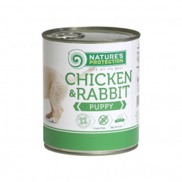   Nature's Protection Puppy Chicken & Rabbit 800 г KIK45091