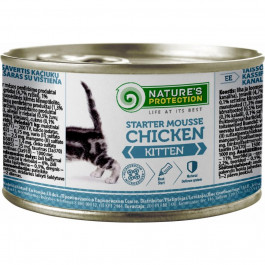   Nature's Protection Kitten Starter Mousse Chicken 200 г (KIK45515) (4771317455154)