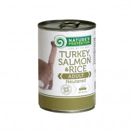   Nature's Protection Neutered Turkey Salmon & Rice 0,4 кг KIK24636