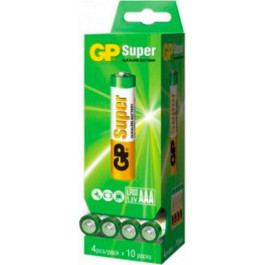   GP Batteries AAA bat Alkaline 2шт Super (GP24A-PD40)