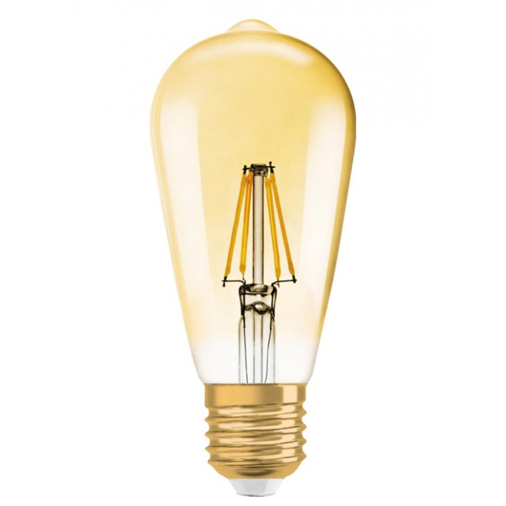 Osram LED Filament 1906 EDISON 6.5W 725Lm 2400K E27 DIM GOLD (4099854081514) - зображення 1