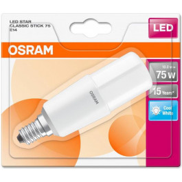   Osram LED Star STICK75 10W/840 230V FR E14 (4058075428409)