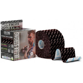   REA TAPE Кінезіологічний тейп  Ultra Strong 5 см 5 м Чорний (REA-Ultra-bla)