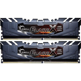   G.Skill 32 GB (2x16GB) DDR4 3200 MHz Flare X Black (F4-3200C16D-32GFX)