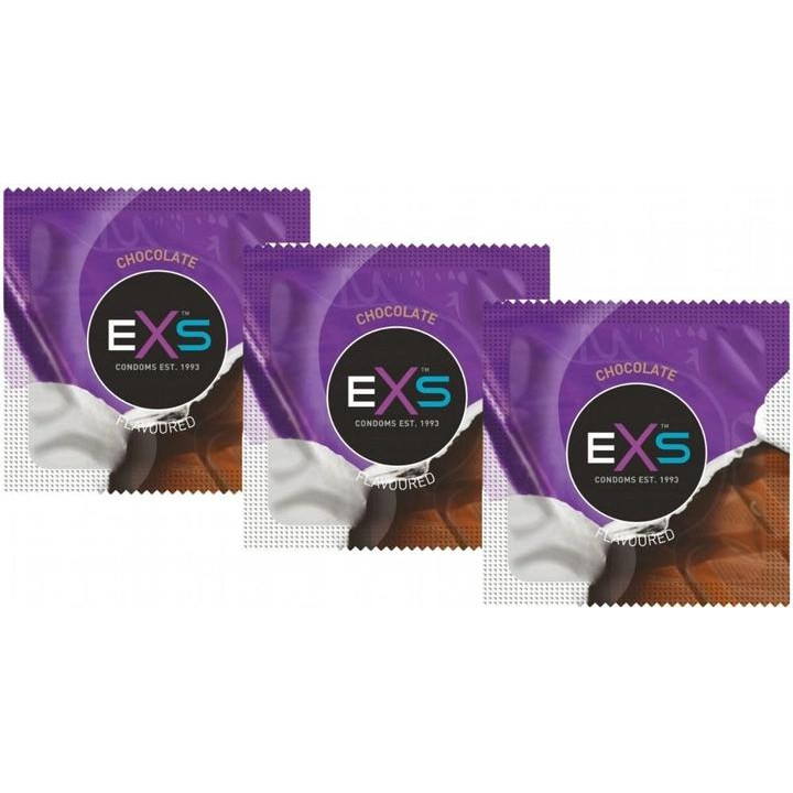 EXS Chocolate зі смаком та запахом шоколаду 3 шт (ROZ6400230181) - зображення 1