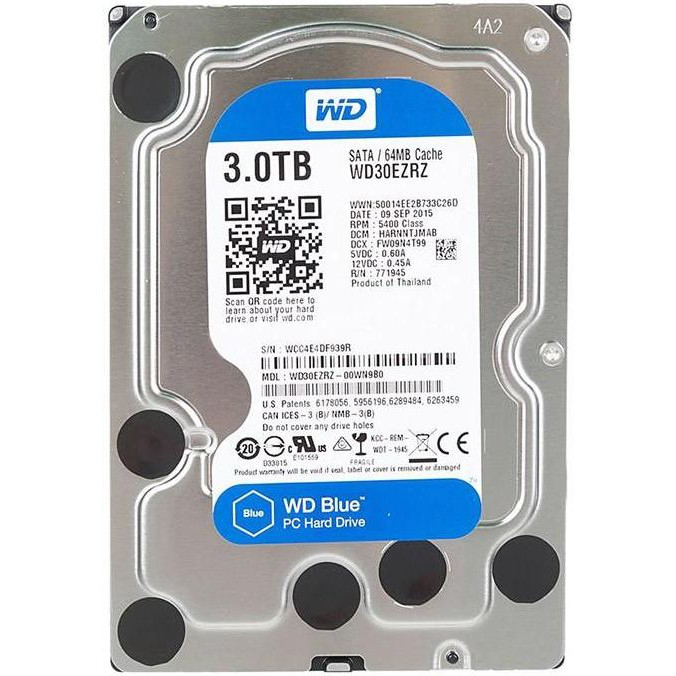 WD Blue 3 TB (WD30EZRZ) - зображення 1