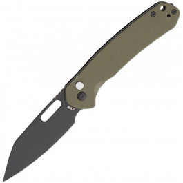   CJRB Pyrite Wharncliffe BB AR-RPM9 Steel G10 Green (J1925A-BGN)