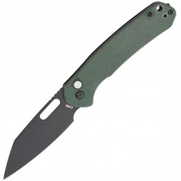   CJRB Pyrite Wharncliffe BB Micarta AR-RPM9 Steel Green (J1925A-BMGN)