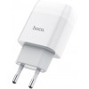 Hoco C73A Glorious 2USB 2.4A White + Lightning - зображення 5