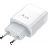 Hoco C73A Glorious 2USB 2.4A White + Lightning - зображення 6