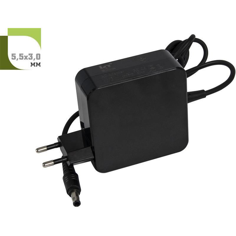 1StCharger для ноутбука 19V 4.74A 90W 5.5x3.0mm (WM1ST19V90W5530) - зображення 1