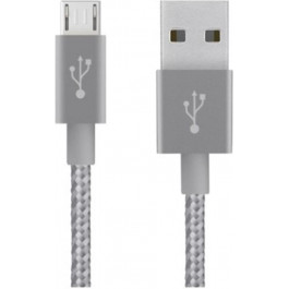   Belkin Mixit	Metallic USB to Micro USB 1.8m Grey (F2CU021BT06GYTM)