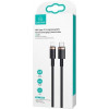 USAMS US-SJ484 U63 Type-C To Lightning 20W PD Fast Charging & Data Cable 1.2m Black (SJ484USB01) - зображення 2