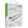 Belkin PVC USB to Lightning 0.15m White (CAA001BT0MWH) - зображення 4