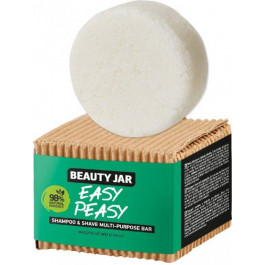   Beauty Jar Твердый шампунь-средство для бритья  Easy Peasy 60 г (4751030831909)