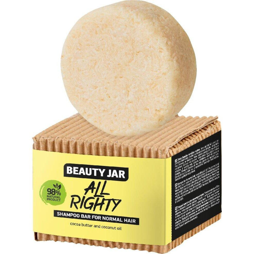 Beauty Jar Твердый шампунь для нормальных волос  All Right 65 г (4751030831879) - зображення 1