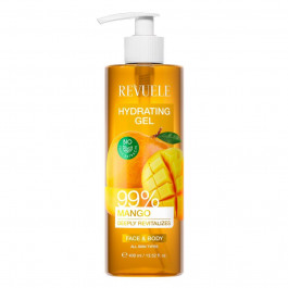   Revuele Зволожуючий гель  Hydrating Gel 99% Mango Deeply Revitalizes Манго 400 мл (5060565105515)