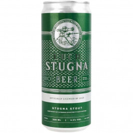   IIIO Brewery Пиво  Luch Stugna Stout темне нефільтроване з/б, 0.33 л (4820243770852)