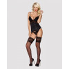 Obsessive 810COR1 corset & thong black L/XL (SO7157) - зображення 3