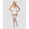 Obsessive 810COR2 corset & thong white S/M (SO7158) - зображення 3