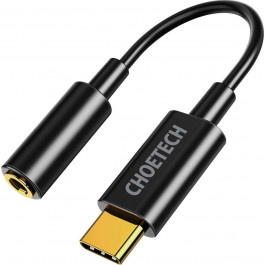   Choetech USB Type-C to 3.5mm Black (AUX003-BK)