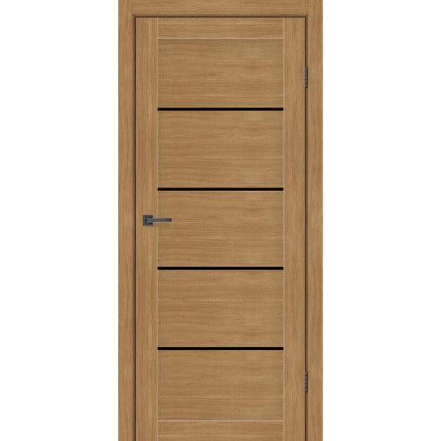 MS Doors Fashion Montana 70 см Дуб золотий/Чорне скло (144230) - зображення 1