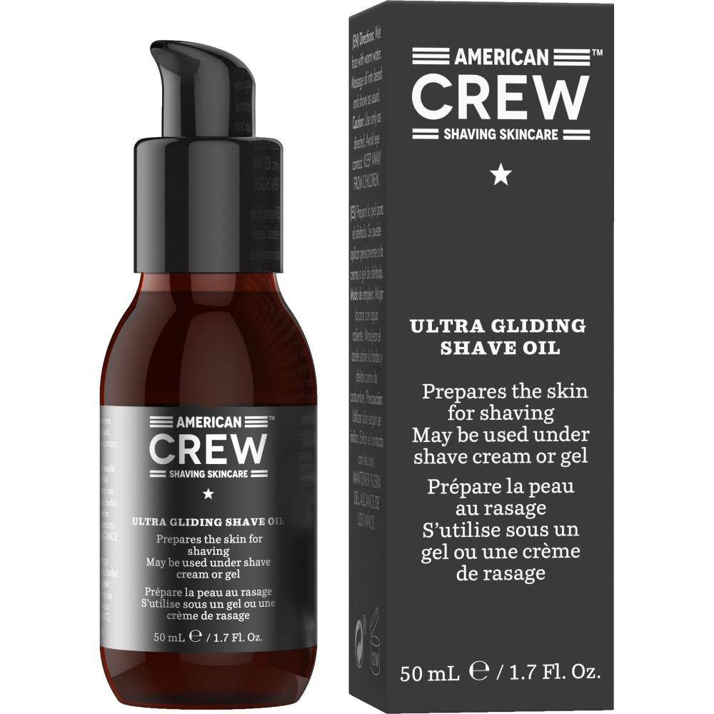 American Crew Масло перед бритьем  Ultra Gliding Shave Oil 50 мл (669316406076) - зображення 1