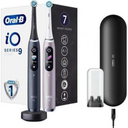   Oral-B iO Series 9 Duo Black Onyx/Rose Quartz