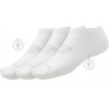 New Balance Білі шкарпетки  Socks Flat Knit No Show 3 Pack nblLAS03223WT - зображення 1