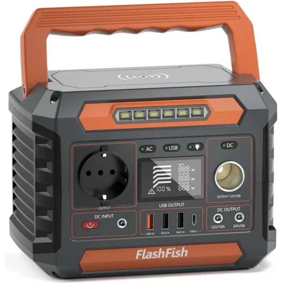 FlashFish P66 260W 288 Wh - зображення 1