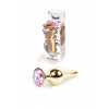 BOSS Plug-Jewellery Gold Butt PLUG-Rose (BS6400063) - зображення 1