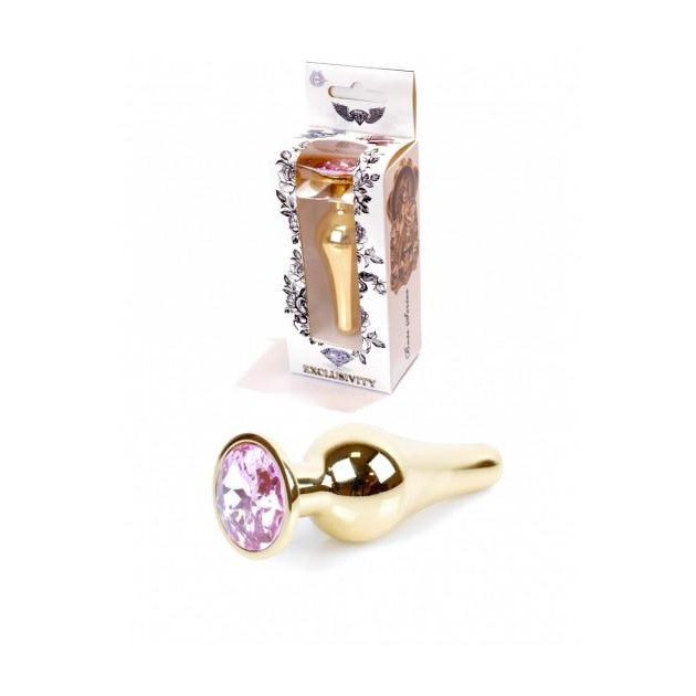 BOSS Plug-Jewellery Gold Butt PLUG-Rose (BS6400063) - зображення 1