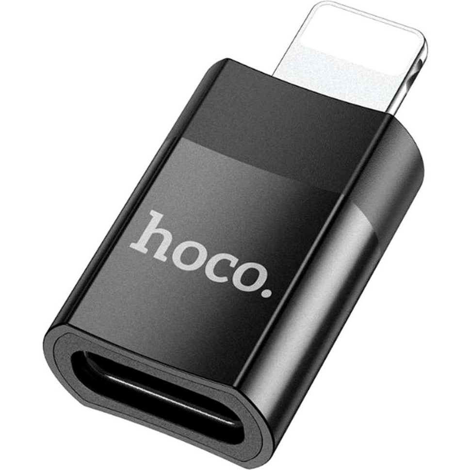 Hoco UA17 Lightning Black (6931474761996) - зображення 1