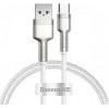 Baseus Cafule Metal Data Cable USB to Type-C 66W 1m White (CAKF000102) - зображення 1