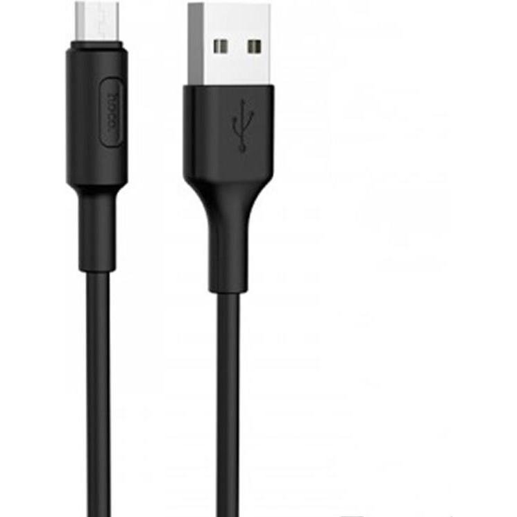 Hoco X25 Micro USB 1m black - зображення 1