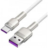 Baseus Cafule Metal Data Cable USB to Type-C 66W 1m White (CAKF000102) - зображення 5