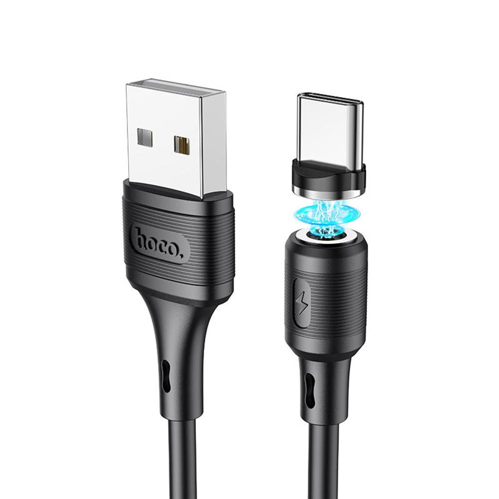 Hoco X52 Sereno USB Type-C 1m Black (6931474735546) - зображення 1