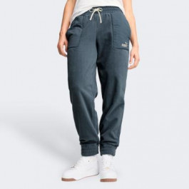   PUMA Спортивні штани утеплені жіночі  Ess Elevated Pants 68531725 S Зелені (4067982675448)