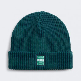   PUMA Шапка  Classics Graphic Short Beanie 02568003 One size Зелена (4067981506569)