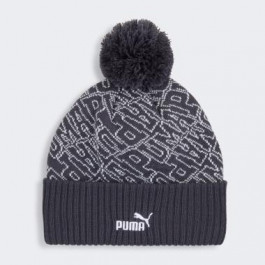   PUMA Шапка  Ess Pom Beanie 02546903 One size Сіра (4067981496587)