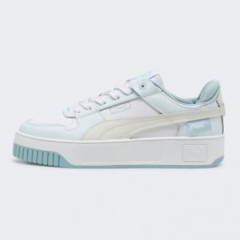   PUMA Жіночі кеди низькі  Carina Street Vtg 39233807 38.5 (5.5UK) 24.5 см  White-Feather Gray-Dewdrop (409