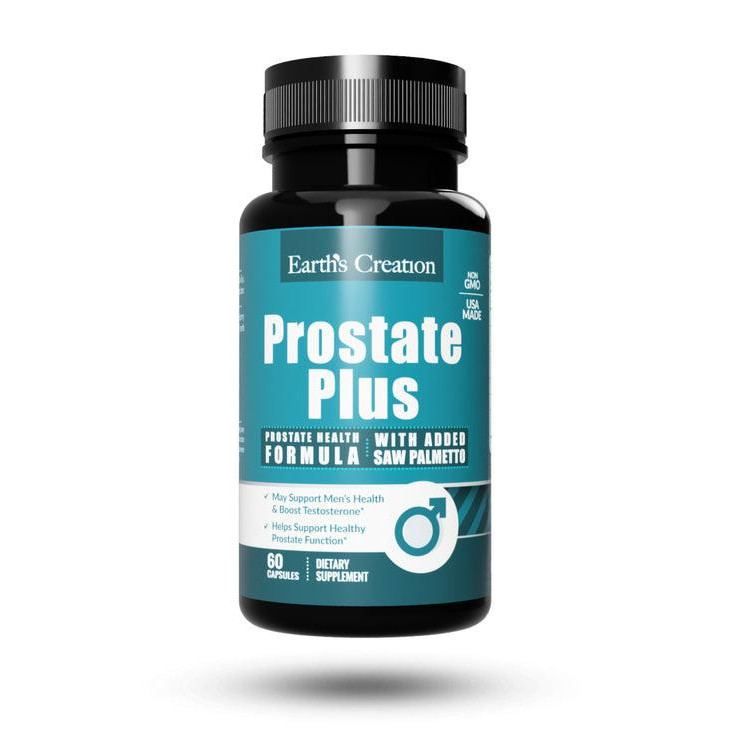 Earth's Creation Prostate Plus Saw Palmetto 60 капсул - зображення 1